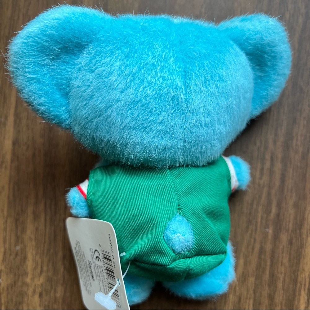 Sanrio Blue Elephant Plush with Green Outfit - Picture 2 of 4